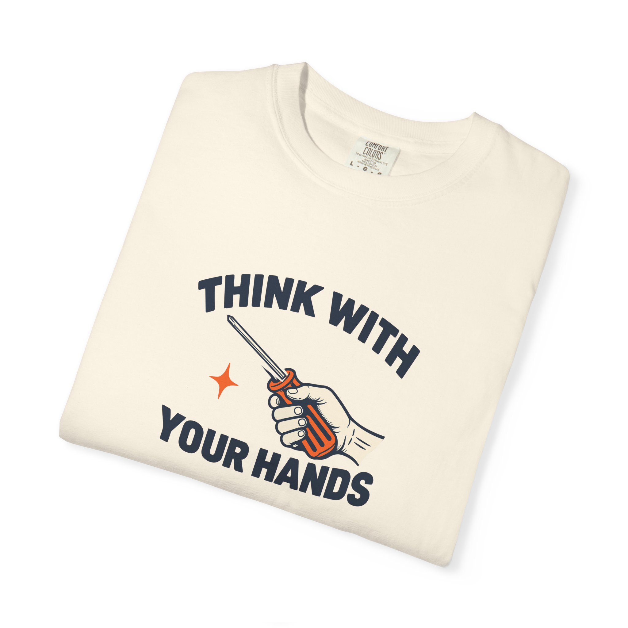 GRIT Think With Your Hands — Phillips Screwdriver Tee - Image 3