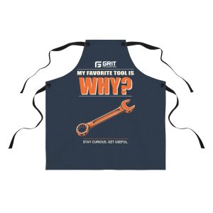 GRIT My Favorite Tool Is WHY? — Retro Wrench Apron
