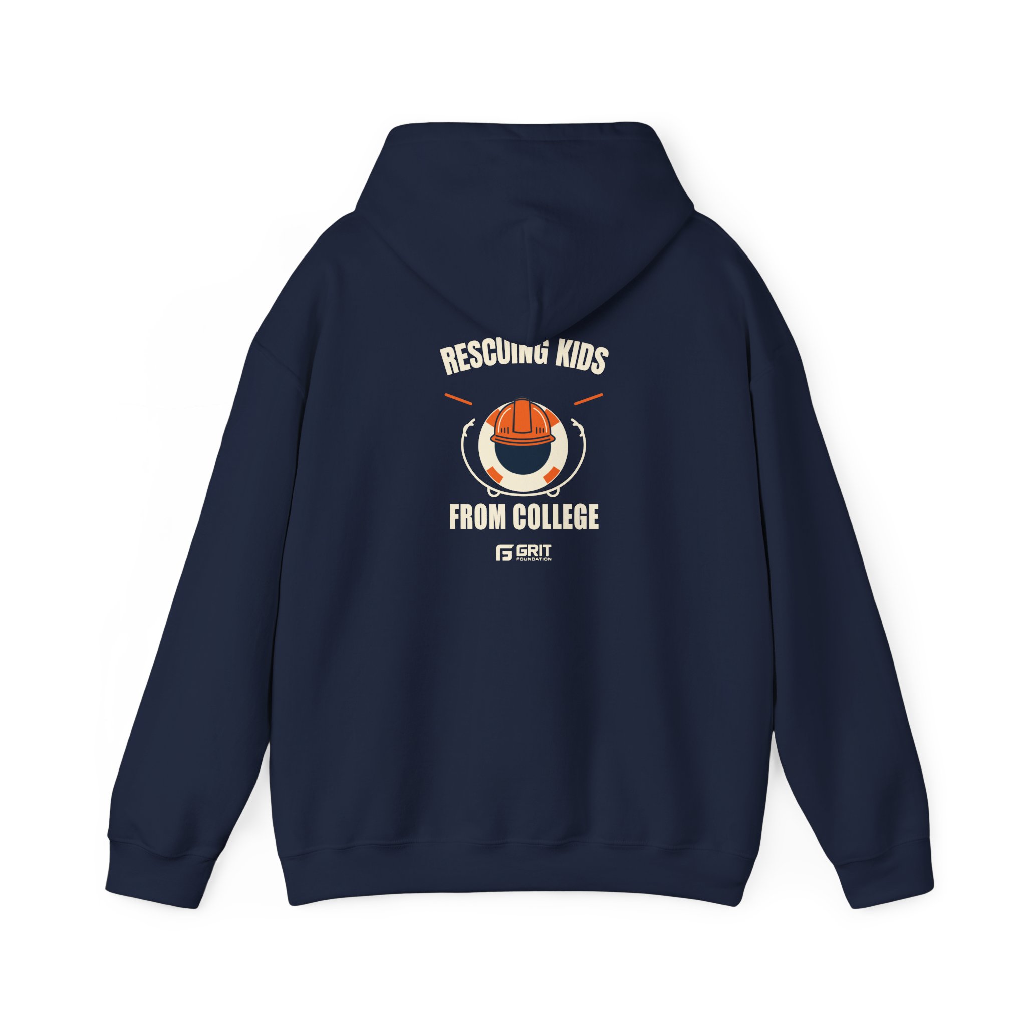 GRIT Rescuing Kids from College — Rescue Badge Hoodie