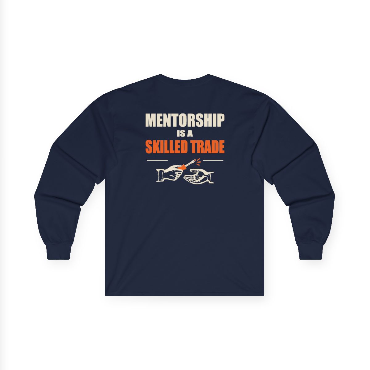 GRIT Mentorship Is a Skilled Trade — Long Sleeve Tee - Image 2
