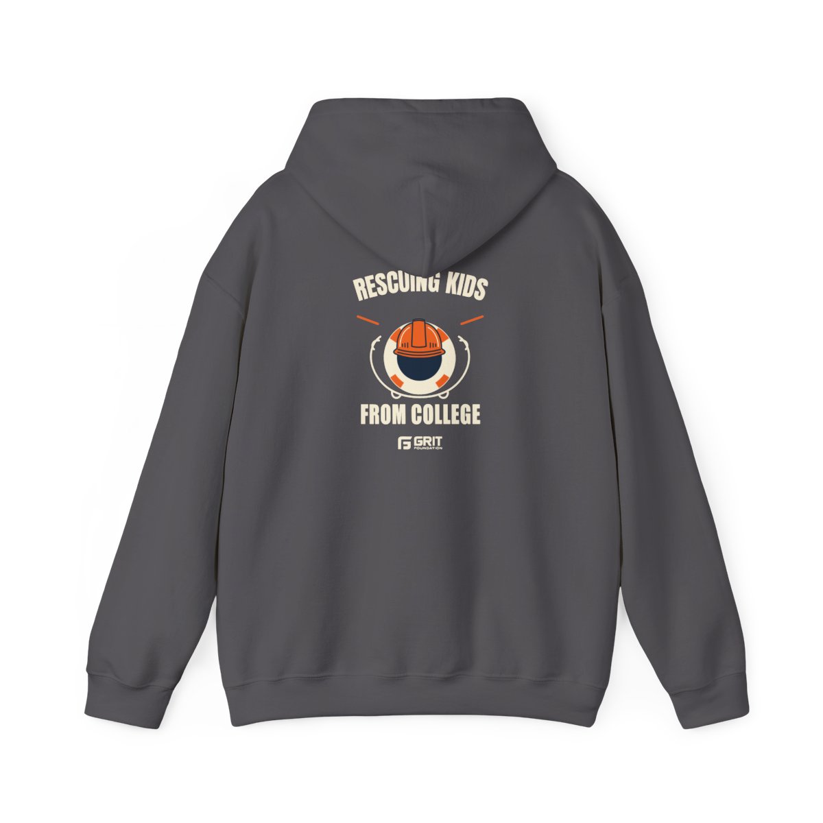 GRIT Rescuing Kids from College — Rescue Badge Hoodie - Image 10